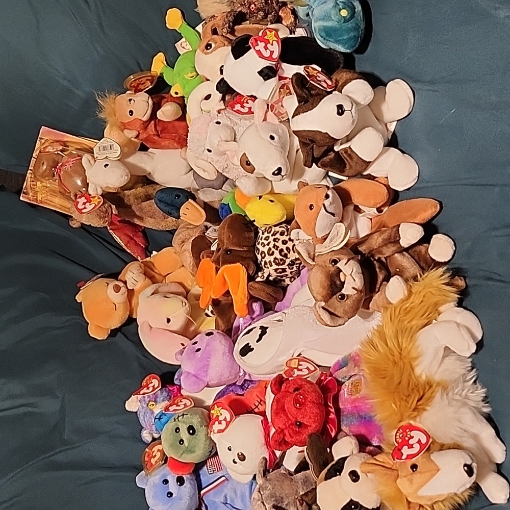 Beanie baby lot